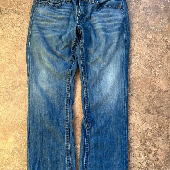TRUE RELIGION cotton denim jeans, men's size 34 x 32 - Picture 1 of 12